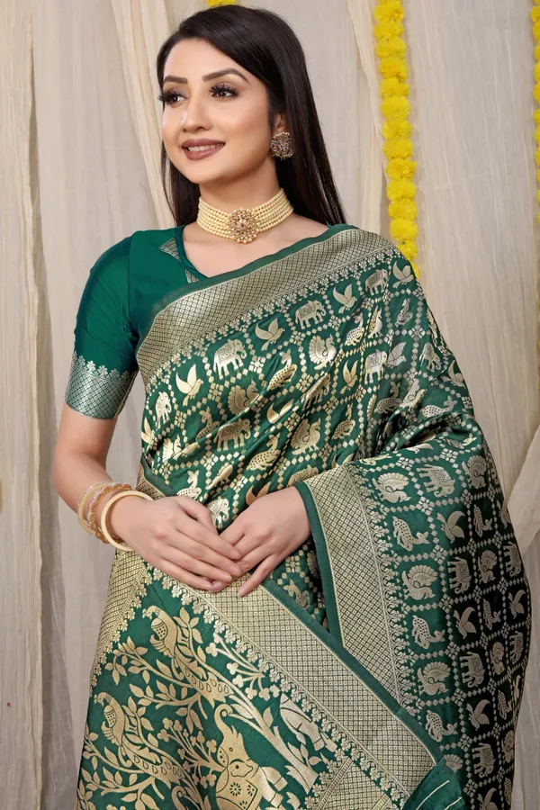 GREEN_ZARI_WORK_PATOLA_SILK_SAREE